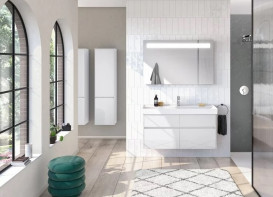 Тумба под раковину Villeroy & Boch Collaro 115,4х44,4 см ДСП белый матовый C01200MS