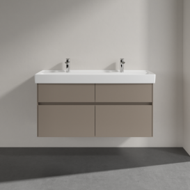 Тумба под раковину Villeroy & Boch Collaro 115,4х44,4 см ДСП трюфель серый C01200VG