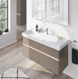 Тумба под раковину Villeroy & Boch Collaro 115,4х44,4 см ДСП трюфель серый C01200VG