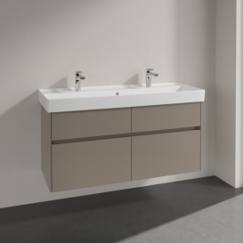 Тумба под раковину Villeroy & Boch Collaro 115,4х44,4 см ДСП трюфель серый C01200VG