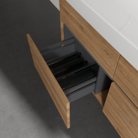 Тумба під раковину Villeroy & Boch Collaro 115,4х44, 4 см ДСП дуб канзас C01200RH