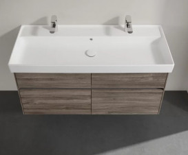 Тумба под раковину Villeroy & Boch Collaro 115,4х44,4 см ДСП каменный дуб C01200RK