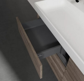 Тумба под раковину Villeroy & Boch Collaro 115,4х44,4 см ДСП каменный дуб C01200RK