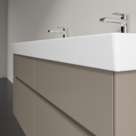 Тумба під раковину Villeroy & Boch Collaro 125,4х44,4 см ДСП сірий трюфель C01300VG