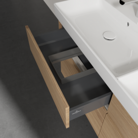 Тумба под раковину Villeroy & Boch Collaro 125,4х44,4 см ДСП северный дуб C01300VJ