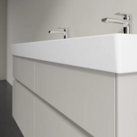 Тумба под раковину Villeroy & Boch Collaro 125,4х44,4 см ДСП мягкий серый C01300VK