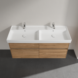 Тумба под раковину Villeroy & Boch Collaro 125,4х44,4 см ДСП дуб канзас C01300RH