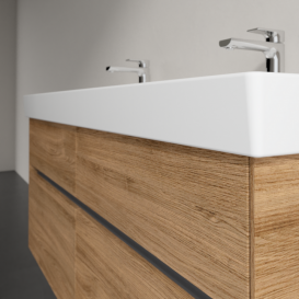 Тумба под раковину Villeroy & Boch Collaro 125,4х44,4 см ДСП дуб канзас C01300RH