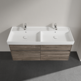 Тумба под раковину Villeroy & Boch Collaro 125,4х44,4 см ДСП каменный дуб C01300RK