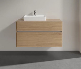 Тумба под раковину Villeroy & Boch Collaro 100х50 см ДСП северный дуб C01400VJ