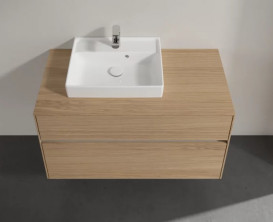 Тумба под раковину Villeroy & Boch Collaro 100х50 см ДСП северный дуб C01400VJ