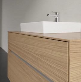 Тумба под раковину Villeroy & Boch Collaro 100х50 см ДСП северный дуб C01400VJ