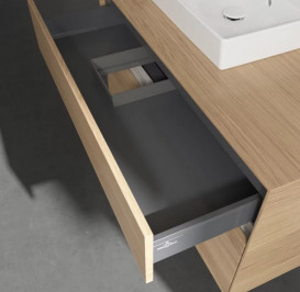 Тумба под раковину Villeroy & Boch Collaro 100х50 см ДСП северный дуб C01400VJ