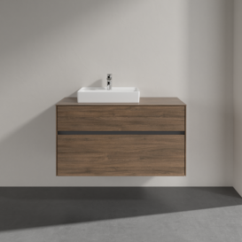 Тумба під раковину Villeroy & Boch Collaro 100х50 см ДСП дуб аризона C01400VH