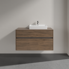 Тумба под раковину Villeroy & Boch Collaro 100х50 см ДСП дуб аризона C01500VH