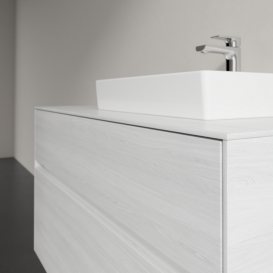 Тумба под раковину Villeroy & Boch Collaro 100х50 см ДСП белое дерево C01500E8