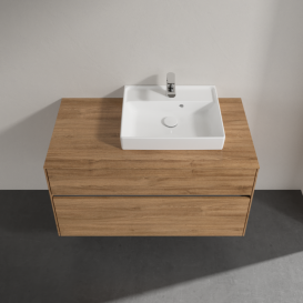 Тумба під раковину Villeroy & Boch Collaro 100х50 см ДСП дуб канзас C01500RH