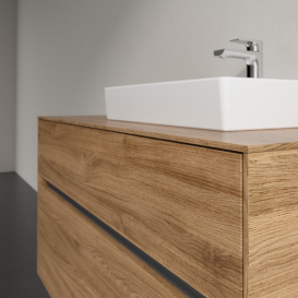 Тумба під раковину Villeroy & Boch Collaro 100х50 см ДСП дуб канзас C01500RH