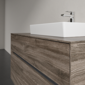 Тумба под раковину Villeroy & Boch Collaro 100х50 см ДСП каменный дуб C01500RK
