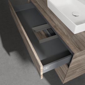 Тумба под раковину Villeroy & Boch Collaro 100х50 см ДСП каменный дуб C01500RK