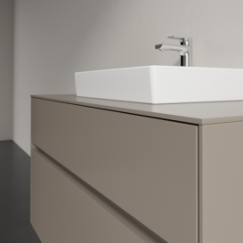 Тумба под раковину Villeroy & Boch Collaro 100х50 см ДСП трюфель серый C01600VG