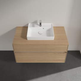 Тумба под раковину Villeroy & Boch Collaro 100х50 см ДСП северный дуб C01600VJ