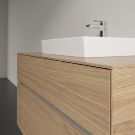 Тумба под раковину Villeroy & Boch Collaro 100х50 см ДСП северный дуб C01600VJ