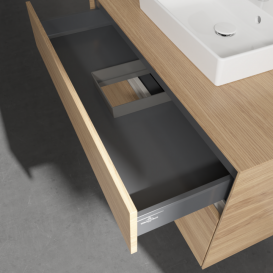 Тумба под раковину Villeroy & Boch Collaro 100х50 см ДСП северный дуб C01600VJ