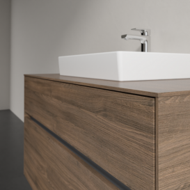 Тумба під раковину Villeroy & Boch Collaro 100х50 см ДСП дуб аризона C01600VH