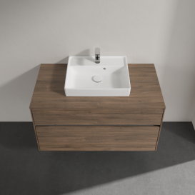 Тумба під раковину Villeroy & Boch Collaro 100х50 см ДСП дуб аризона C01600VH