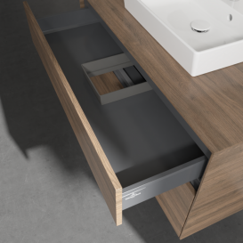 Тумба під раковину Villeroy & Boch Collaro 100х50 см ДСП дуб аризона C01600VH