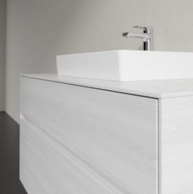 Тумба под раковину Villeroy & Boch Collaro 100х50 см ДСП белое дерево C01600E8