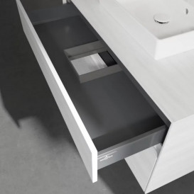 Тумба под раковину Villeroy & Boch Collaro 100х50 см ДСП белое дерево C01600E8