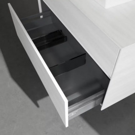 Тумба под раковину Villeroy & Boch Collaro 100х50 см ДСП белое дерево C01600E8