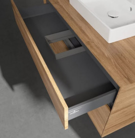 Тумба під раковину Villeroy & Boch Collaro 100х50 см ДСП дуб канзас C01600RH