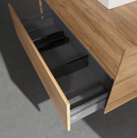 Тумба під раковину Villeroy & Boch Collaro 100х50 см ДСП дуб канзас C01600RH