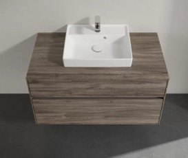 Тумба под раковину Villeroy & Boch Collaro 100х50 см ДСП каменный дуб C01600RK