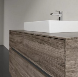Тумба под раковину Villeroy & Boch Collaro 100х50 см ДСП каменный дуб C01600RK