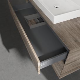 Тумба под раковину Villeroy & Boch Collaro 100х50 см ДСП каменный дуб  C01700RK