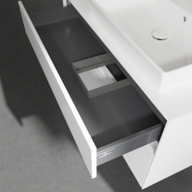 Тумба під раковину Villeroy & Boch Collaro 100х50 см МДФ глянсовий білий C01800DH