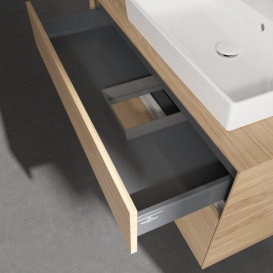 Тумба під раковину Villeroy & Boch Collaro 100х50 см ДСП північний дуб C01800VJ