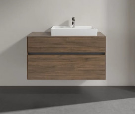 Тумба под раковину Villeroy & Boch Collaro 100х50 см ДСП дуб аризона C01800VH