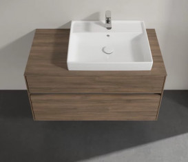 Тумба под раковину Villeroy & Boch Collaro 100х50 см ДСП дуб аризона C01800VH