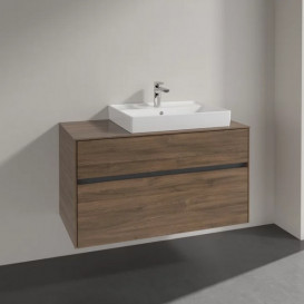 Тумба под раковину Villeroy & Boch Collaro 100х50 см ДСП дуб аризона C01800VH