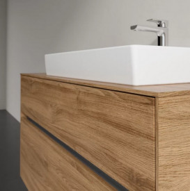 Тумба под раковину Villeroy & Boch Collaro 100х50 см ДСП дуб канзас C01800RH