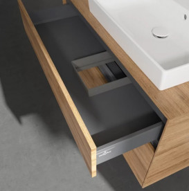 Тумба под раковину Villeroy & Boch Collaro 100х50 см ДСП дуб канзас C01800RH