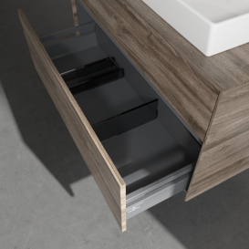 Тумба под раковину Villeroy & Boch Collaro 100х50 см ДСП каменный дуб C01800RK