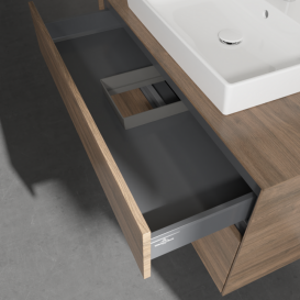 Тумба під раковину Villeroy & Boch Collaro 100х50 см ДСП дуб аризона C01900VH