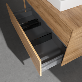 Тумба під раковину Villeroy & Boch Collaro 100х50 см ДСП дуб канзас C01900RH