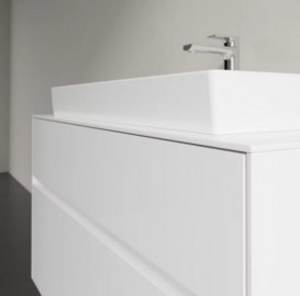 Тумба под раковину Villeroy & Boch Collaro 100х50 см ДСП белый матовый C02000MS